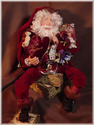 Victorian Santa, by Michelle Jewell Treichler